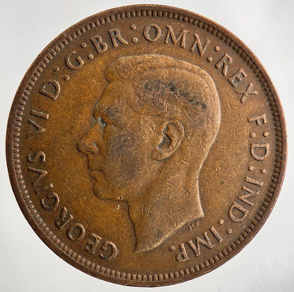1945 George VI One Penny Coin | Fine Collectable Grade