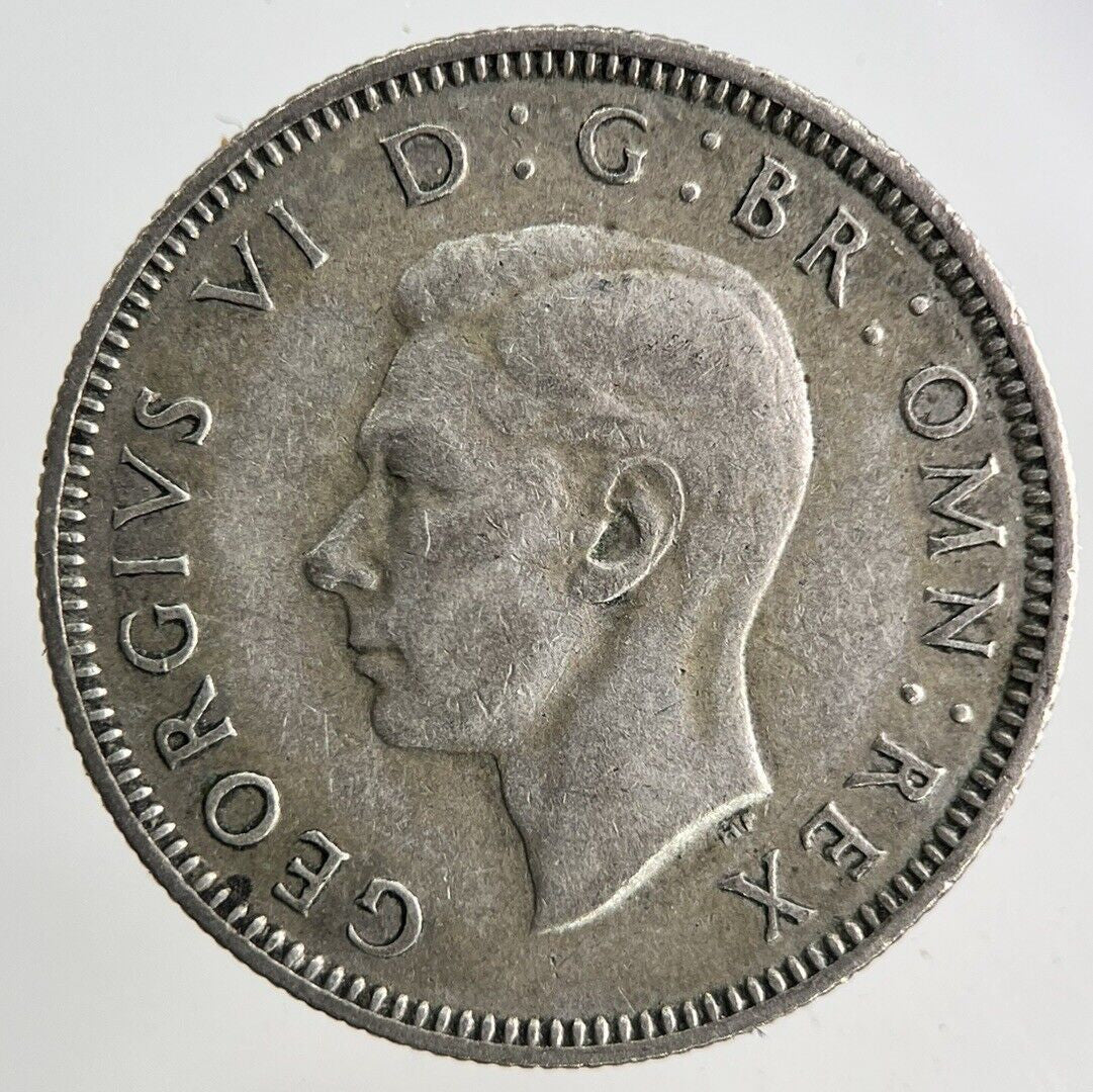 1945 George VI One Shilling Silver Coin | Fine Collectable Grade