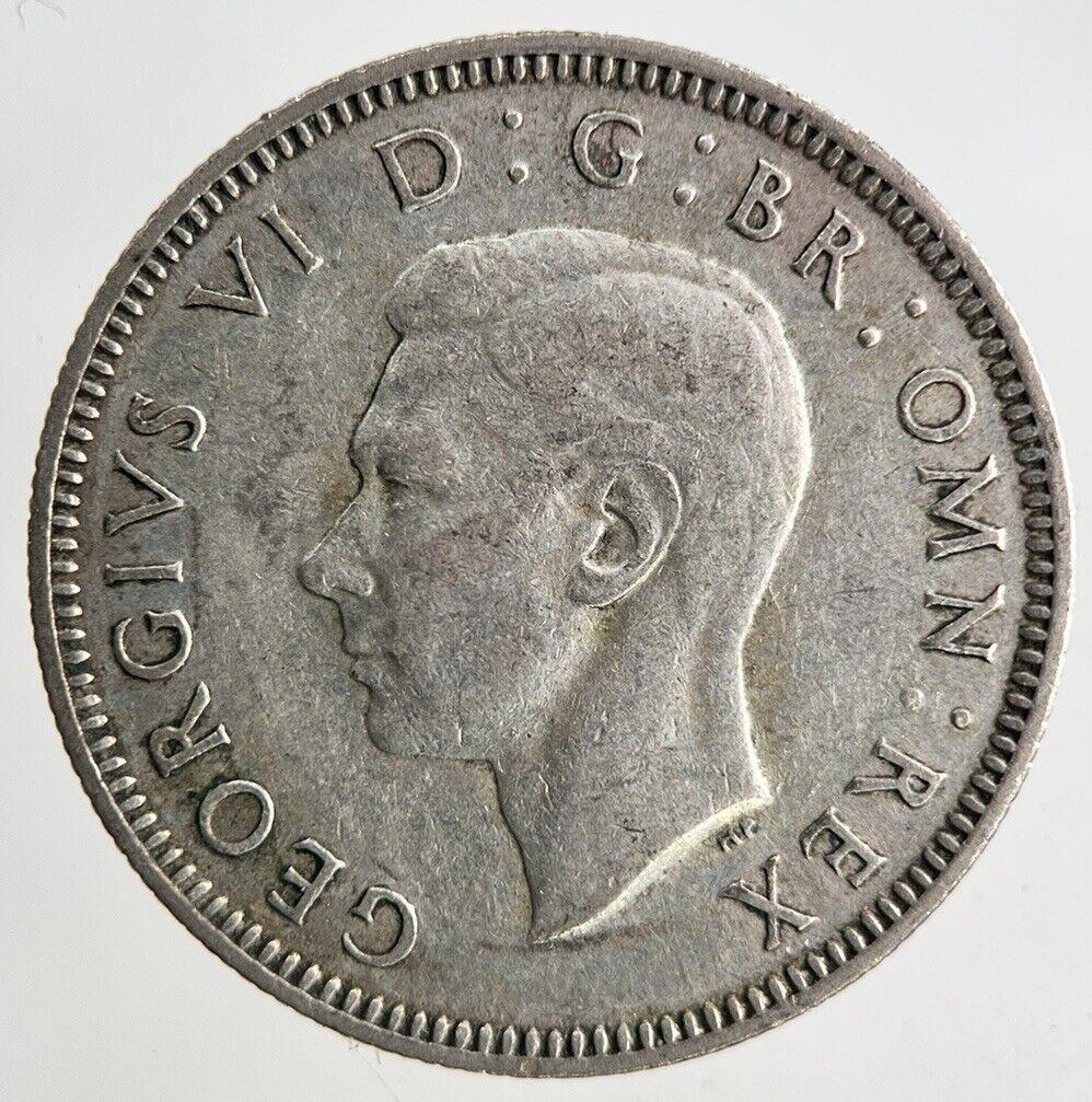 1945 George VI One Shilling Silver Coin | Fine Collectable Grade