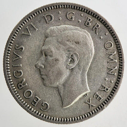 1945 George VI One Shilling Silver Coin | Fine Collectable Grade