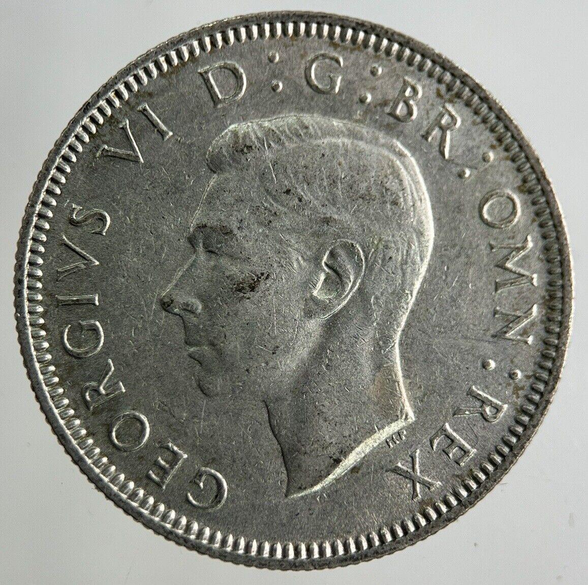 1945 George VI Shilling Silver Coin | Fine Collectable Grade