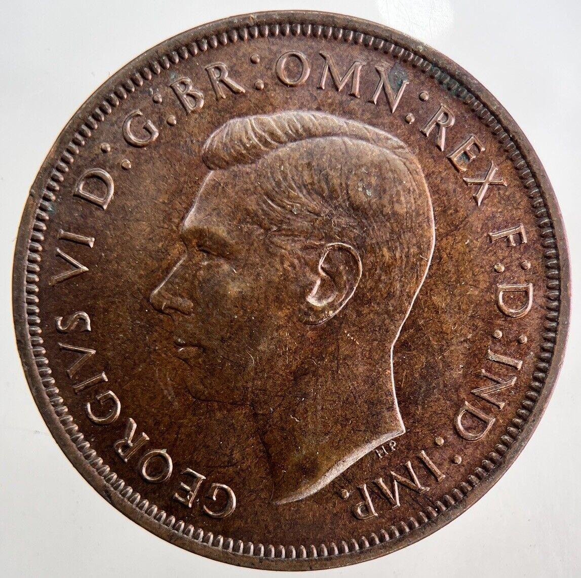 1945 George VI Penny Coin | Very High Grade