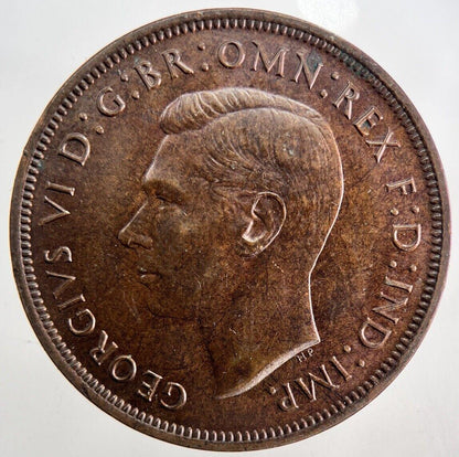 1945 George VI Penny Coin | Very High Grade