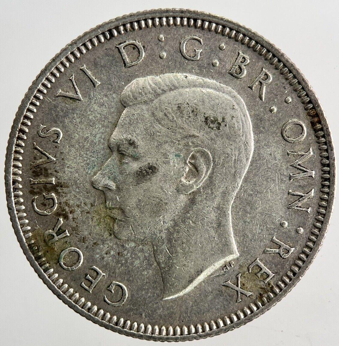1945 George VI One Shilling Silver Coin | Very High Grade