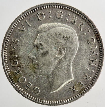 1945 George VI One Shilling Silver Coin | Very High Grade