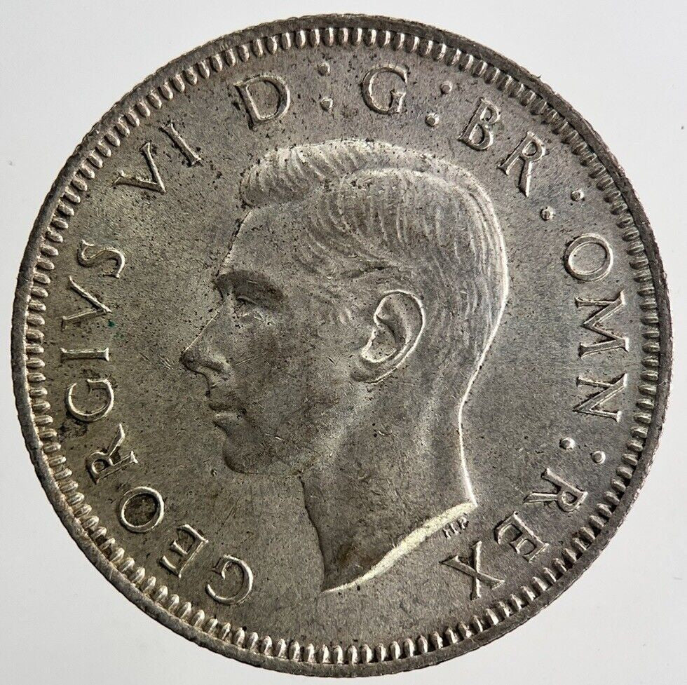1945 George VI One Shilling Silver Coin | Very High Grade