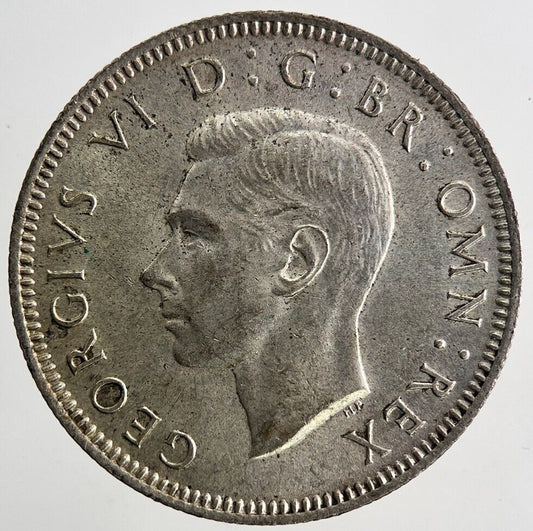 1945 George VI One Shilling Silver Coin | Very High Grade