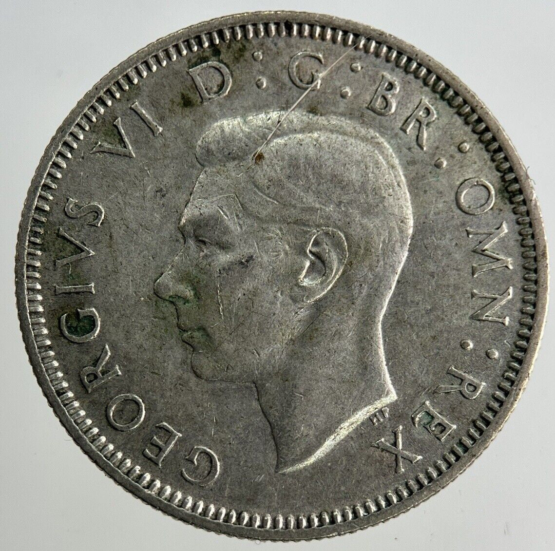 1945 George VI Shilling Silver Coin | Fine Collectable Grade