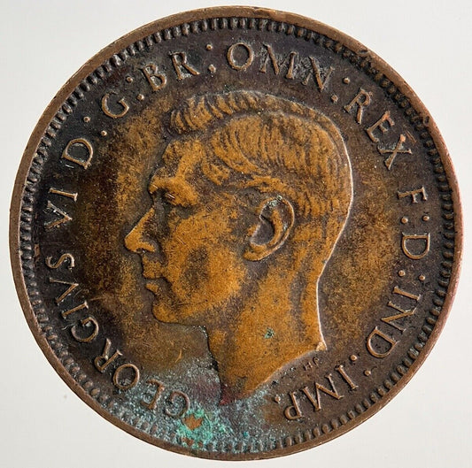 1945 George VI Wren Farthing Coin | Fine Collectable Grade