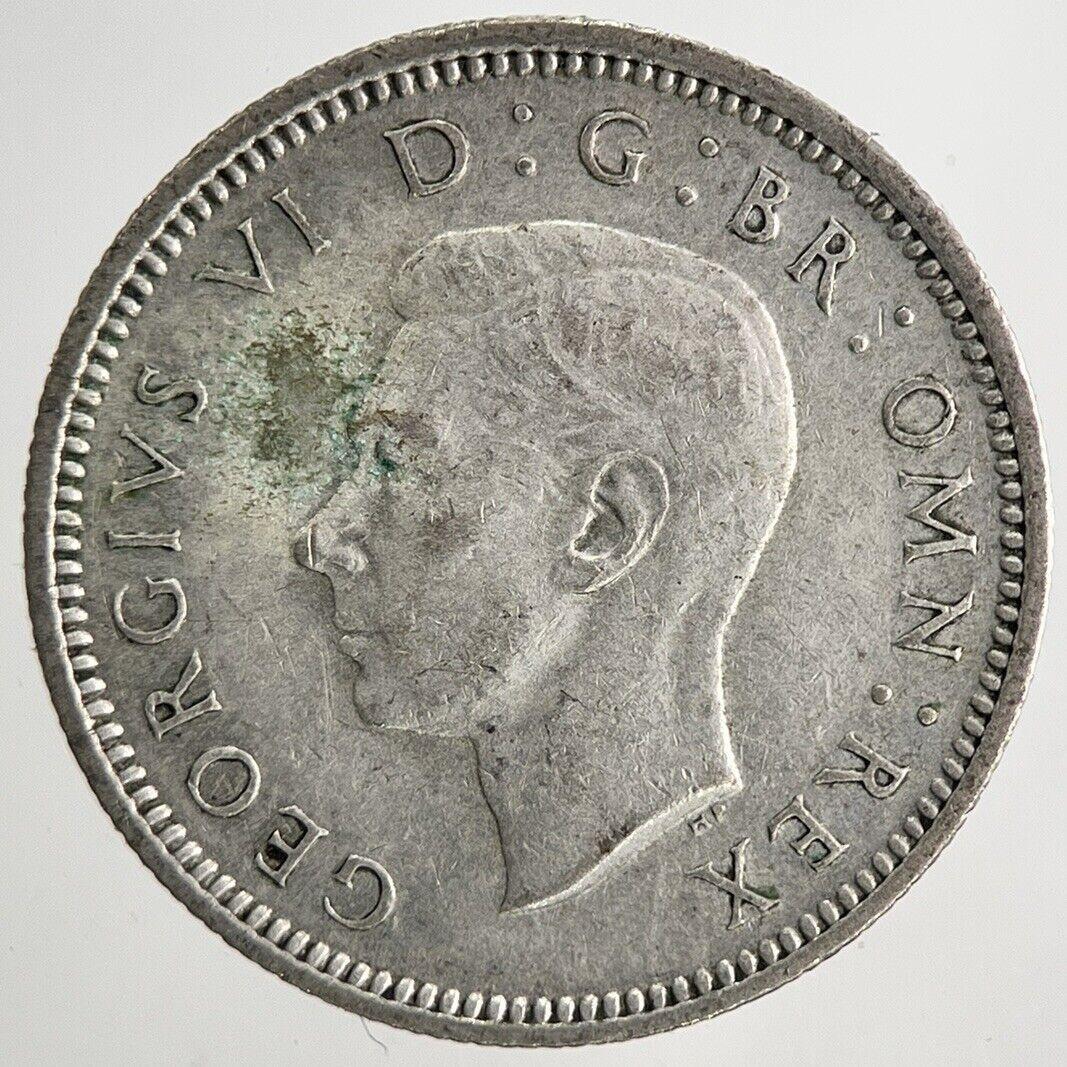 1945 George VI Sixpence Silver Coin | Very High Grade | a6665