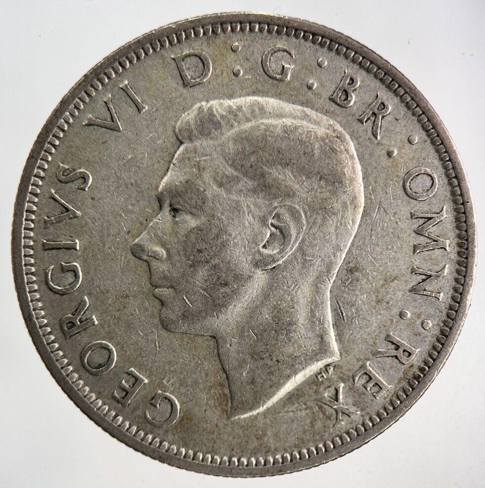1945 George VI Silver Half-Crown Coin | Fine Collectable Grade
