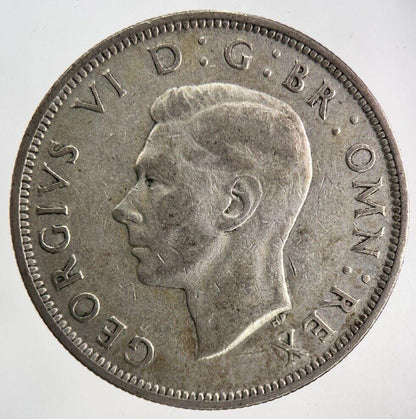 1945 George VI Silver Half-Crown Coin | Fine Collectable Grade