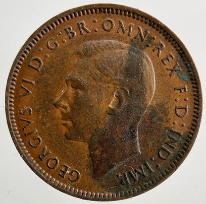 1945 George VI Wren Farthing Coin | Very High Grade