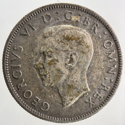 1945 George VI Silver Florin Coin | Fine Collectable Grade