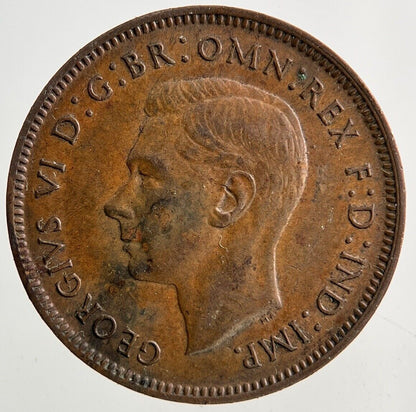 1945 George VI Wren Farthing Coin | Fine Collectable Grade