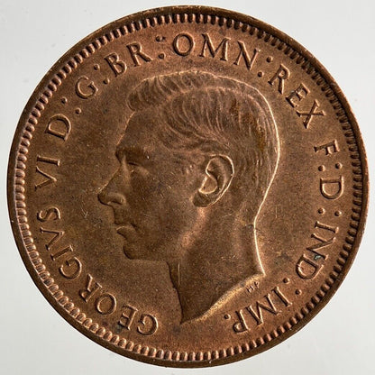 1945 George VI Wren Farthing Coin | Very High Grade
