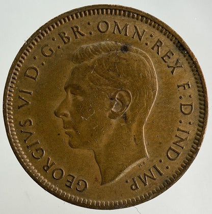 1945 George VI Wren Farthing Coin | Very High Grade