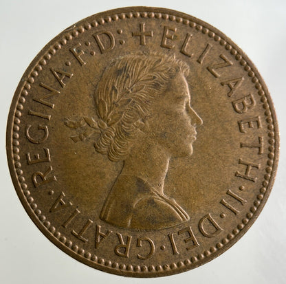 1965 Elizabeth II 2nd Half-Penny Coin | Fine Collectable Grade