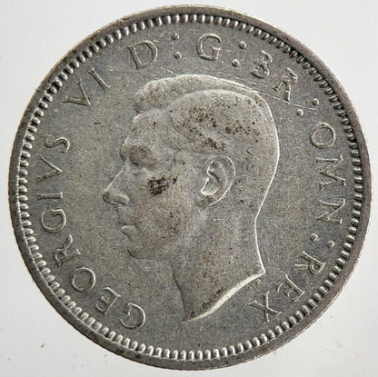 1945 George VI Sixpence Silver Coin | Fine Collectable Grade