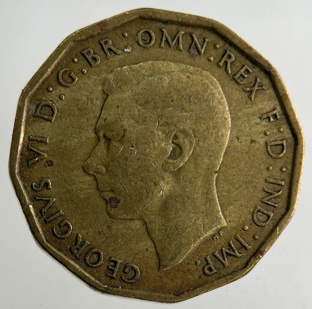 1945 George VI Threepence Coin | Fine Collectable Grade