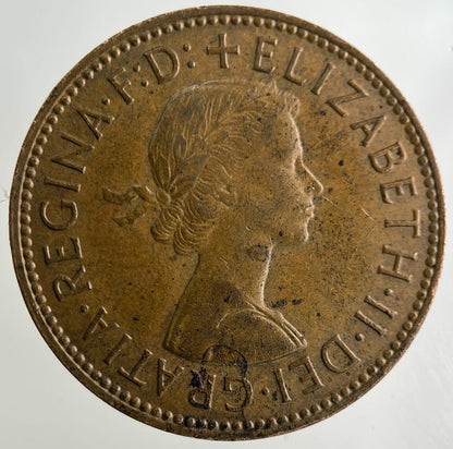 1966 Elizabeth II 2nd Half-Penny Coin | Fine Collectable Grade