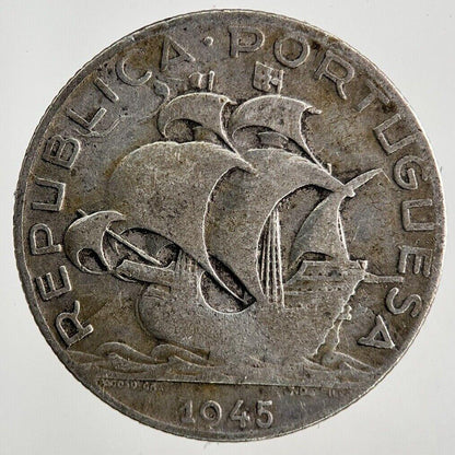 1945 Portugal 2.5 Escudos Silver Coin | Collectable Grade