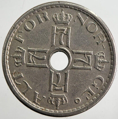 1945 Norway 50 Ore Coin | Fine Collectable Grade | a4058
