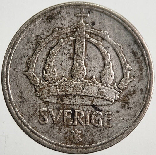 1945-G Sweden 10 Ore Silver Coin | Collectable Grade | a7828