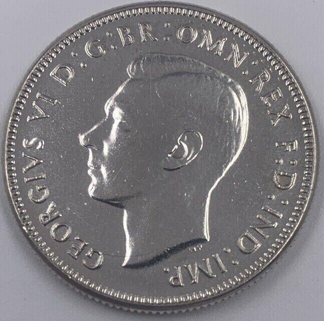 1946 Australia Florin Silver Coin | Very High Grade | a240