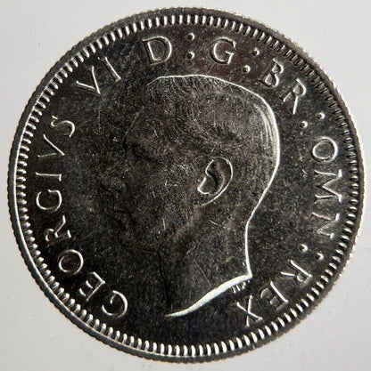 1946 British Silver Shilling Coin | Very High Grade | a4181