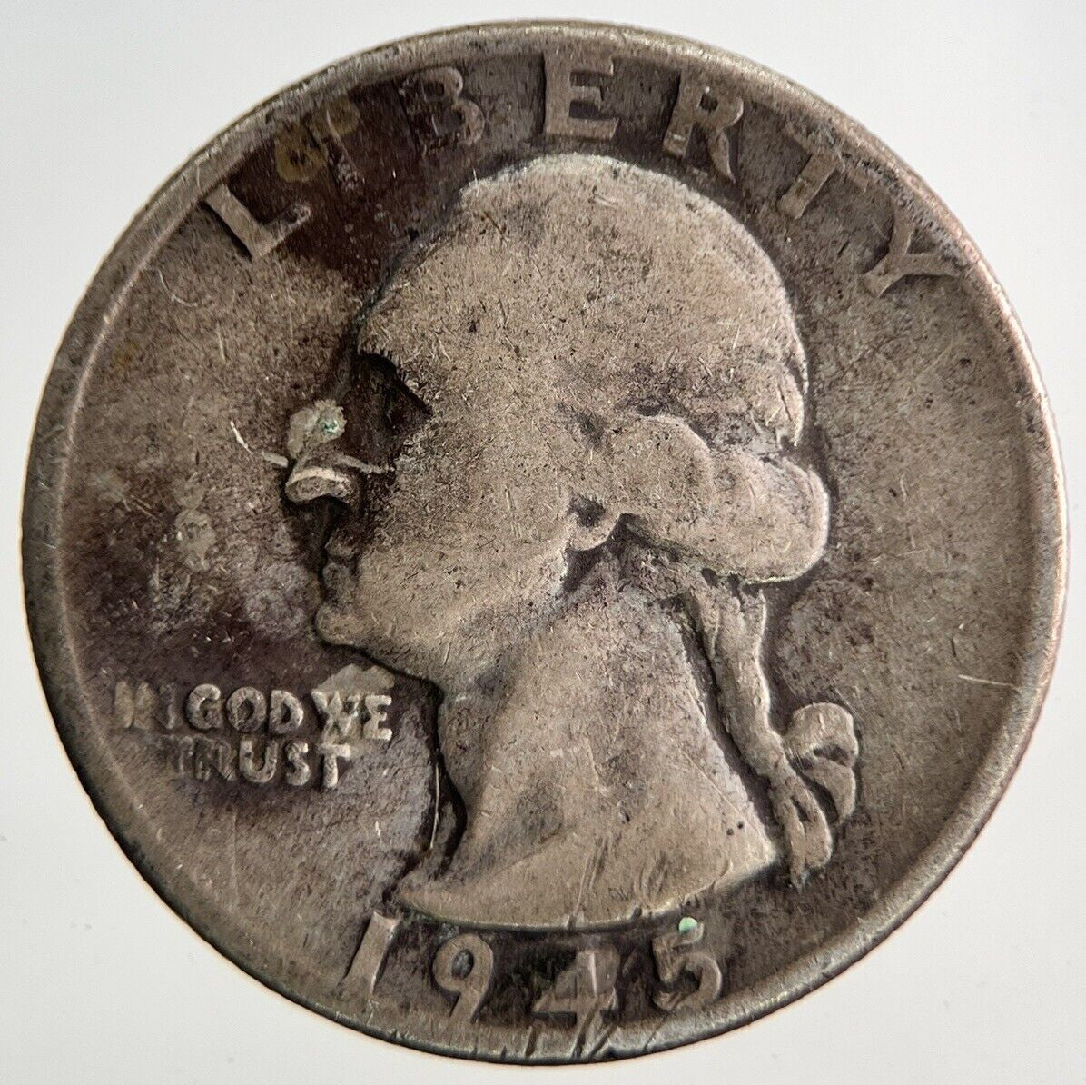 1945 US USA Quarter Dollar Silver Coin | Collectable Grade