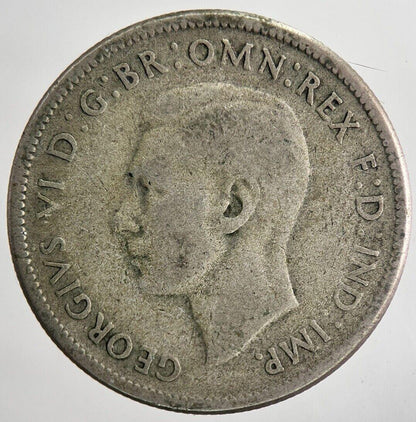 1946 Australia Florin Silver Coin | Fine Collectable Grade | a6740