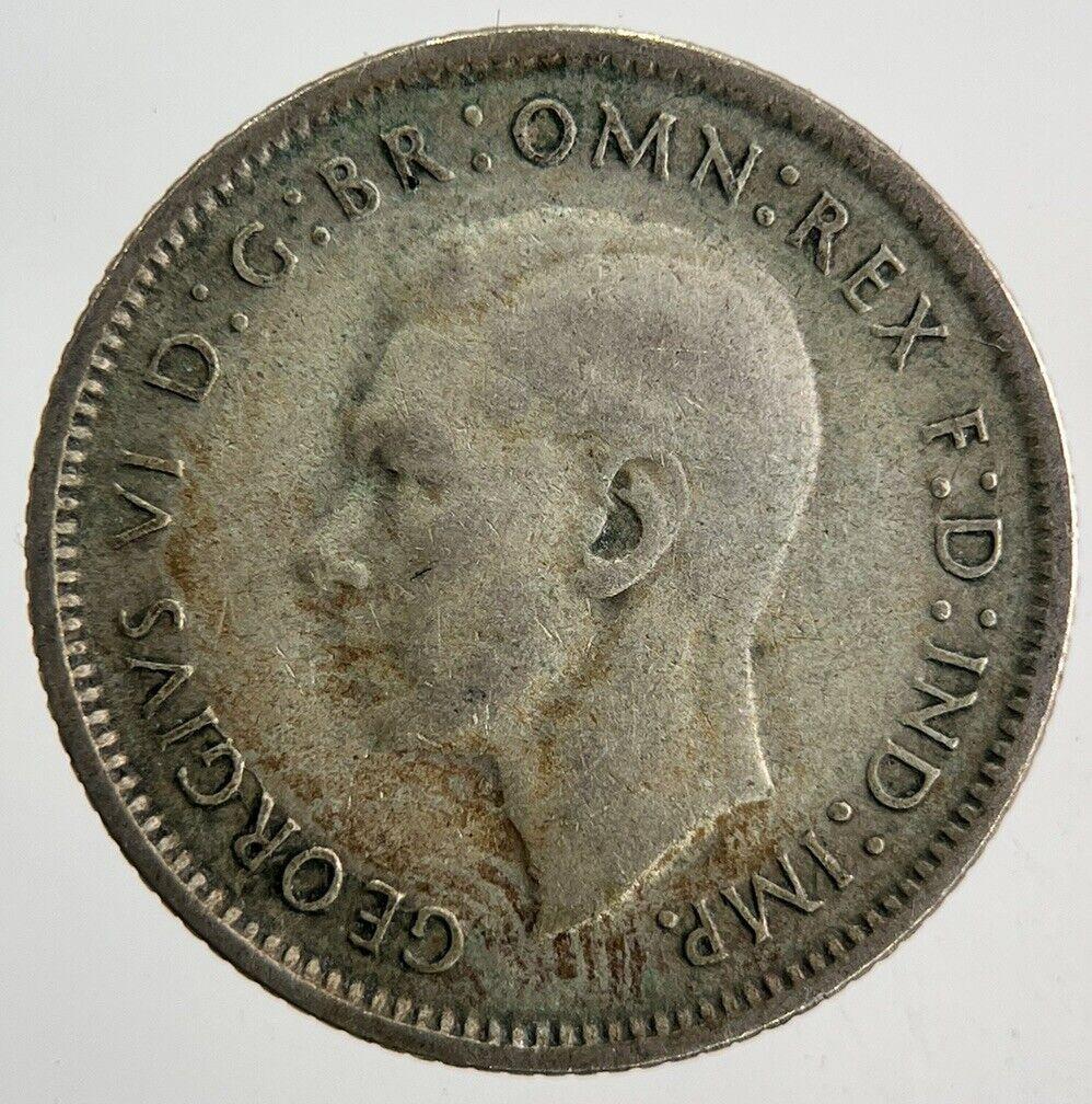1946 Australia Sixpence Silver Coin | Fine Collectable Grade