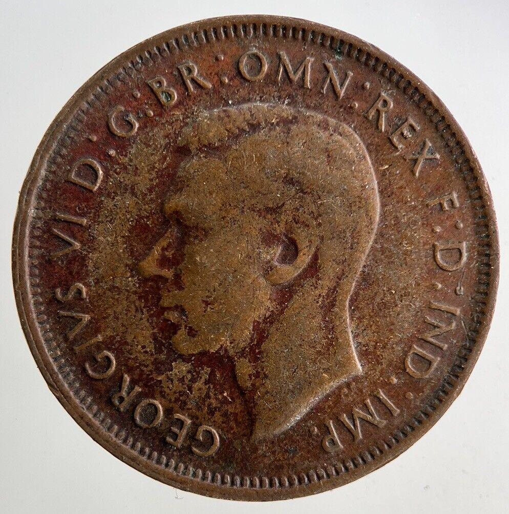 1946 Australia Half-Penny Coin | Fine Collectable Grade