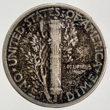 1945 US USA Mercury Dime Silver Coin | Fine Collectable Grade