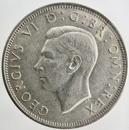 1946 George VI Half-Crown Silver Coin | Very High Grade