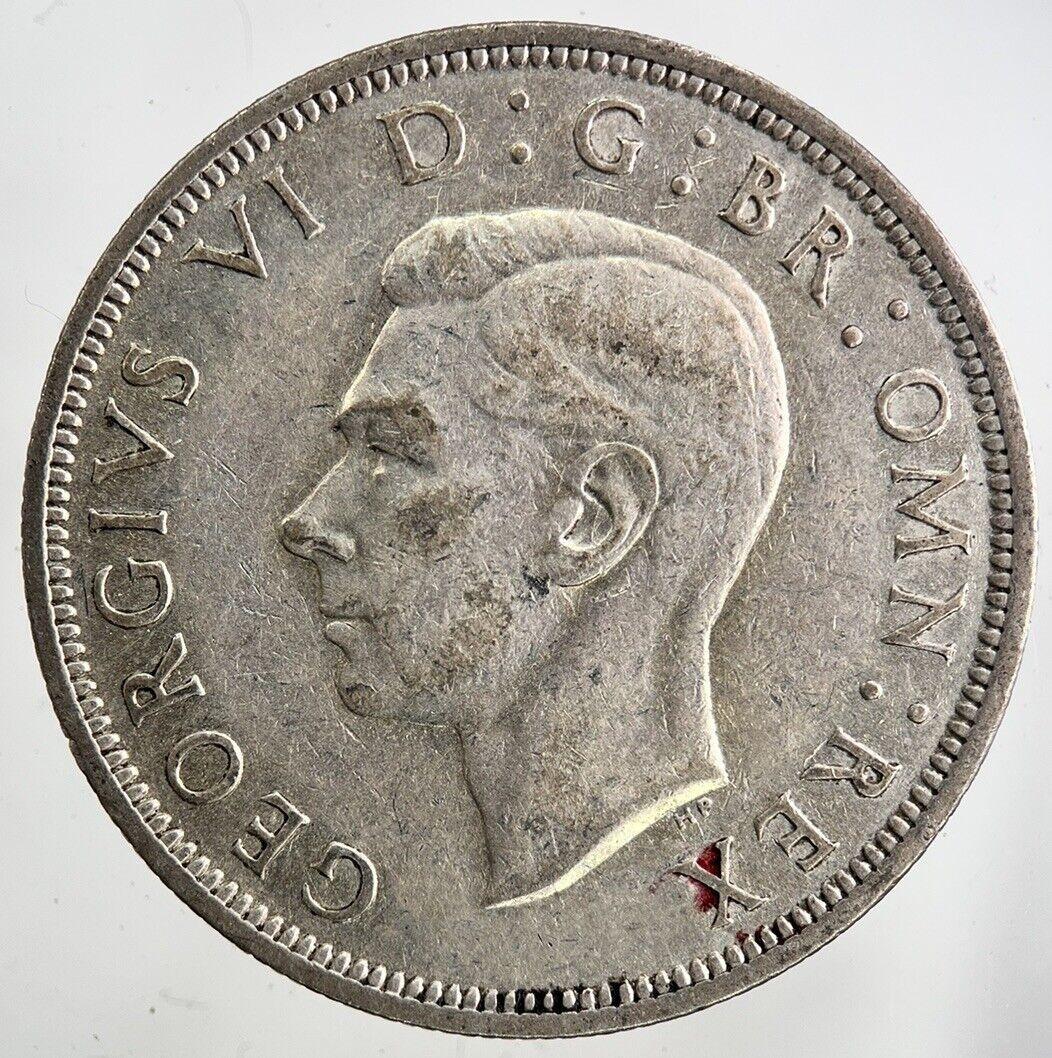 1946 George VI Half-Crown Silver Coin | Fine Collectable Grade