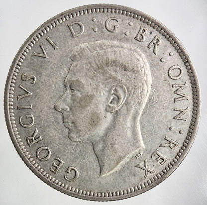 1946 George VI Half-Crown Silver Coin | Fine Collectable Grade