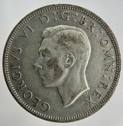 1946 George VI Half-Crown Silver Coin | Fine Collectable Grade