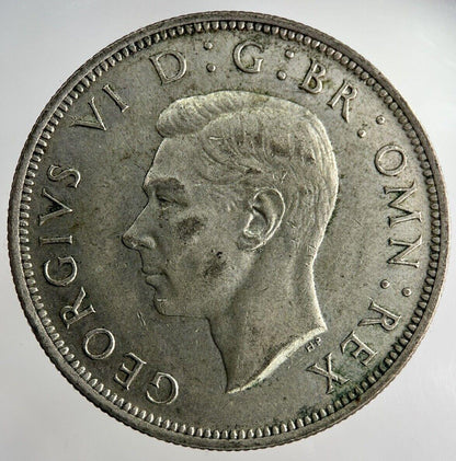 1946 George VI Half-Crown Silver Coin | Fine Collectable Grade