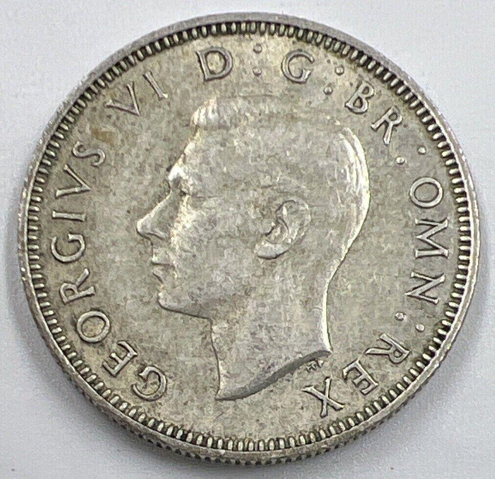1946 George VI One Shilling | British Silver Coin | Very Fine Grade | a1544
