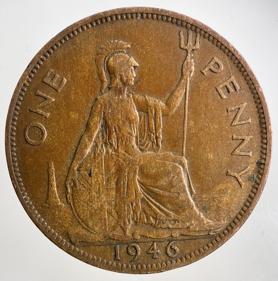 1946 George VI One Penny Coin | Collectable Grade