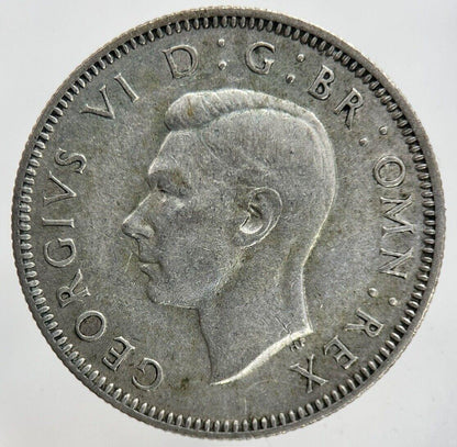 1946 George VI Shilling Silver Coin | Fine Collectable Grade