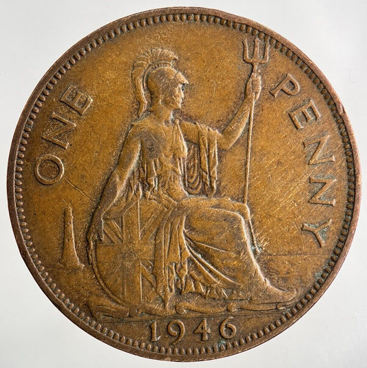1946 George VI One Penny Coin | Fine Collectable Grade