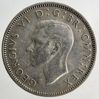 1946 George VI One Shilling Silver Coin | Fine Collectable Grade