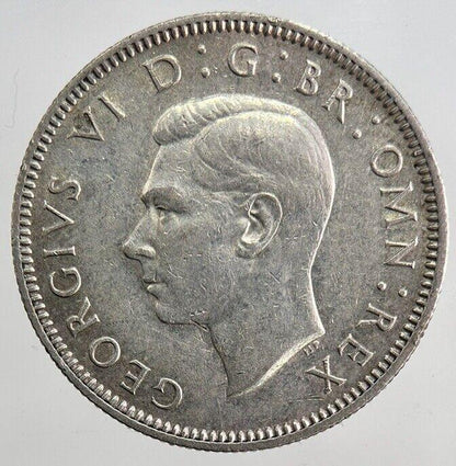 1946 George VI Scottish Shilling Silver Coin | Very High Grade | a3989