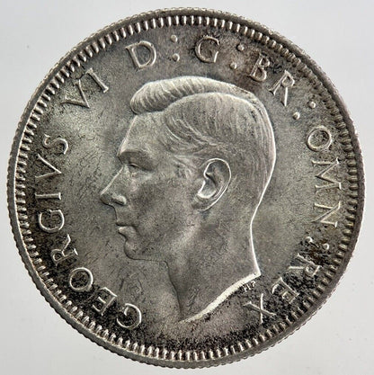 1946 George VI One Shilling Silver Coin | Very Fine Grade