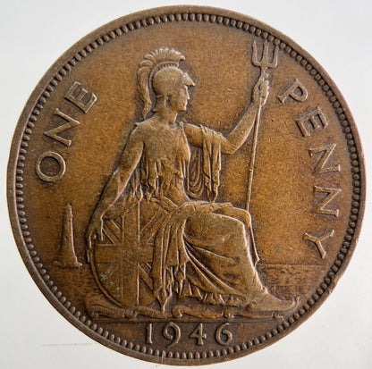 1946 George VI Penny Coin | Fine Collectable Grade