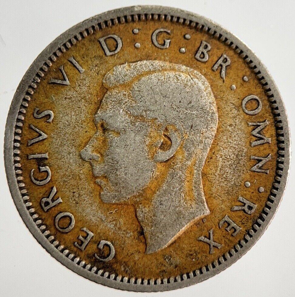 1946 George VI Sixpence Silver Coin | Fine Collectable Grade | a7646