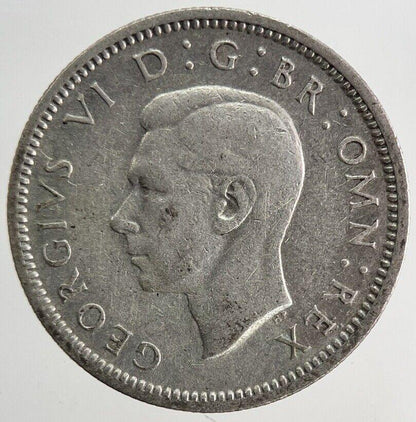 1946 George VI Sixpence Silver Coin | Fine Collectable Grade